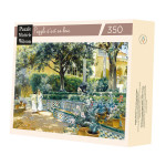 Puzzle en bois 350 pièces Les jardins de l'alcazar