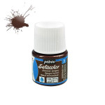 Peinture textile opaque Setacolor 45ml - 75 - Eclat de chocolat