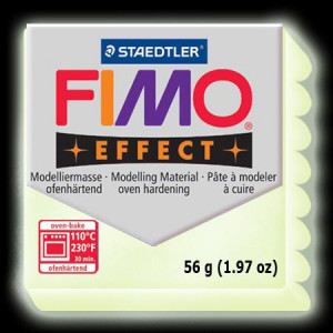 Pâte polymère Fimo Effect 56g - 04 - Luminescent
