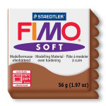 Pâte polymère Fimo Soft 57 g - 7 - Caramel