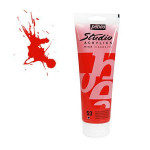 Peinture acrylique étude Studio 100ml - 53 - Rouge cadmium foncé imit.