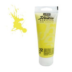 Peinture acrylique étude Studio 100ml - 22 - Jaune de cadmium clair