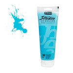 Peinture acrylique étude Studio 100ml - 30 - Bleu turquoise