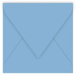 Enveloppe faire part Pollen 120g 165 x 165mm par 20 - Bleu Lavande