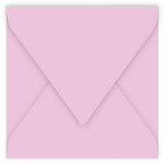 Enveloppe faire part Pollen 120g 165 x 165mm par 20 - Rose Dragée