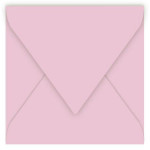 Enveloppe faire part Pollen 120g 140 x 140mm par 20 - Rose Dragée