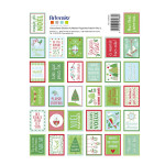 Stickers timbres Noël Classique