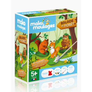 Atelier de moulage Balade en forêt