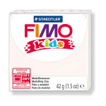 Pâte à modeler polymère Fimo Kids 42 g - 0 - Blanc