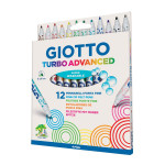 Feutres lavables turbo advanced pochette de 12
