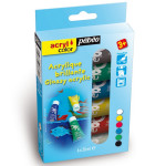 Kit découverte Acrylcolor 6 tubes 20 ml