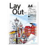 Bloc de papier Layout 75 g/m² 70F - 21 x 29,7 cm (A4)