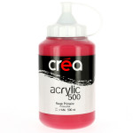 Peinture acrylique 500ml - Rouge primaire