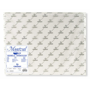 Manipack papier Montval 50 x 65 cm grain fin 300 g/m² - 10 feuilles