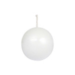 Bougie blanche Boule Ø 5 cm