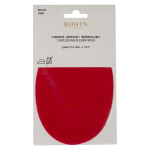 Renfort thermocollant Suédine 2 pcs Rouge