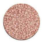 Perles Toho 11/0 opaque luster effet mat 3g - 763 Peche blanche