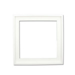 Caisse américaine L small blanche Carrée - 20 x 20 cm