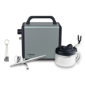 Kit aérographe Arism Mini compresseur + pistolet Max-3