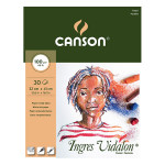 Bloc de papier Ingres Vidalon 100 g/m² - 32 x 41 cm