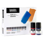 Peinture Gouache Acrylique Set Essentielles 12 x 22 ml