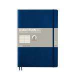 Carnet de notes souple B5 17,8 x 25,4 cm - Bleu Pacific green