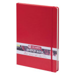 Carnet de croquis Rouge 140 g/m² 80 feuilles - 12 x 12 cm