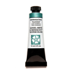 Peinture aquarelle Luminescent extra-fine 15 ml - Rouge Interférence I 1 N T