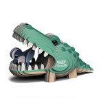 Maquette carton 3D Crocodile