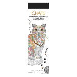 Marque-pages à colorier Chats