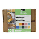 Peinture Vitrea 160 set Collection n°2 10 x 45 ml