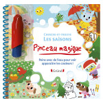 Livre de Coloriage Pinceau magique Cherche-et-trouve Les saisons