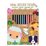 Livre Mon atelier dessin La ferme